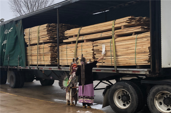 Red Pine wood for sale from Wisconsin supplier: fast shipping